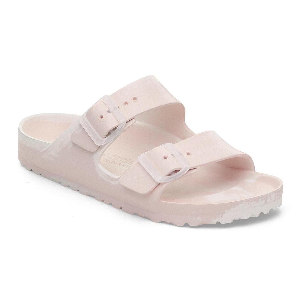 NEW BIRKENSTOCK women's arizona eva sandal in light rose multi